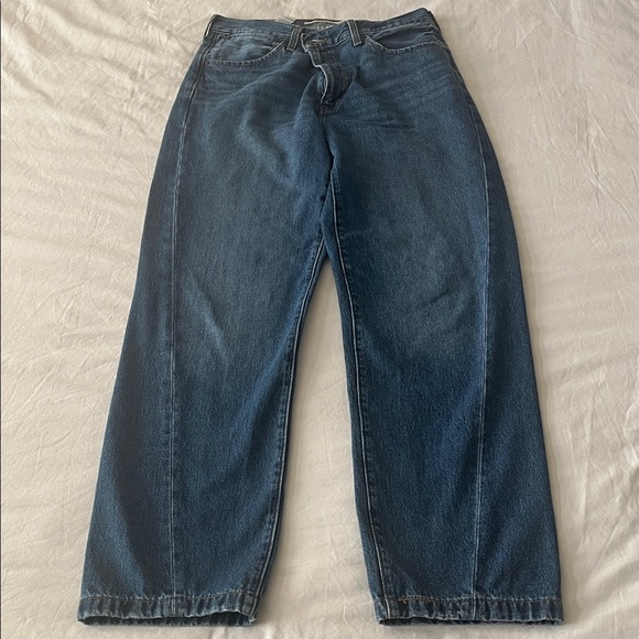 Levi’s ‘94 Baggy Jeans sz 30 x 31, EUC classic Blue Denim Jeans, wide leg barrel - Picture 4 of 12